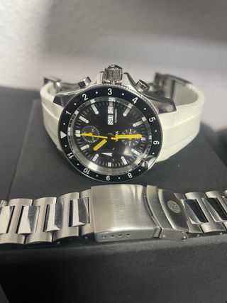 Reloj YEMA Automático Cronógrafo Negro
