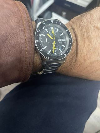 Reloj YEMA Automático Cronógrafo Negro
