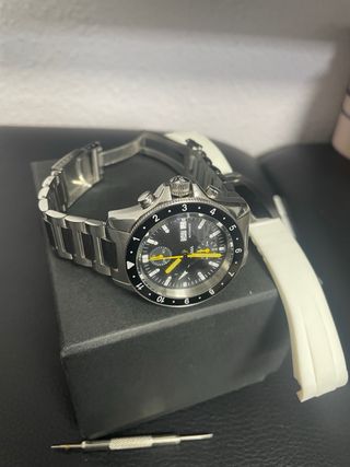 Reloj YEMA Automático Cronógrafo Negro