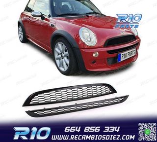PARRILLA MINI COOPER S 01-06 NEGRO BRILLO