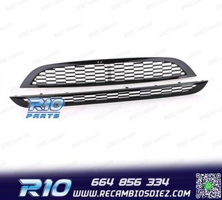 PARRILLA MINI COOPER S 01-06 NEGRO BRILLO