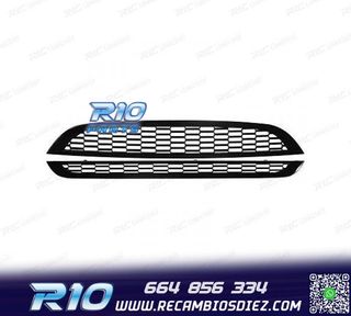 PARRILLA MINI COOPER S 01-06 NEGRO BRILLO