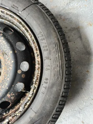 Rueda de repuesto Peugeot 206
