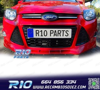 LIP SPOILER FRONTAL FORD FOCUS MK3 ST 10-18