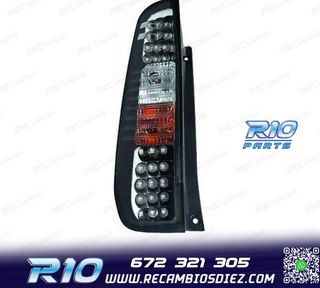 PILOTOS FORD FIESTA 02-08 LED FONDO NEGRO