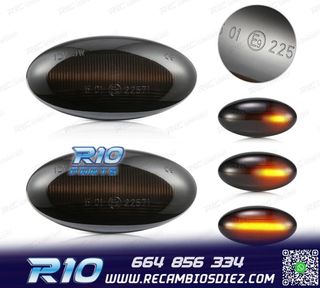 INTERMITENTES LATERALES LED DINAMICO PEUGEOT 307 206 407 107