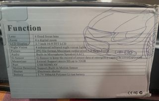 Cámara de Coche Portátil Avanzada