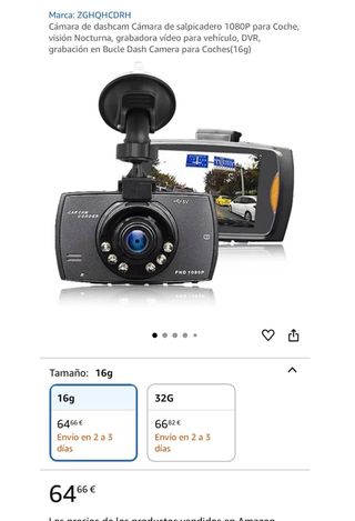 Cámara de Coche Portátil Avanzada