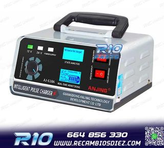 CARGADOR DE BATERIA 12v 24v COCHE MOTO BARCO