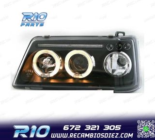 FAROS PARA PEUGEOT 205 90-96 OJOS ANGEL FONDO NEGRO