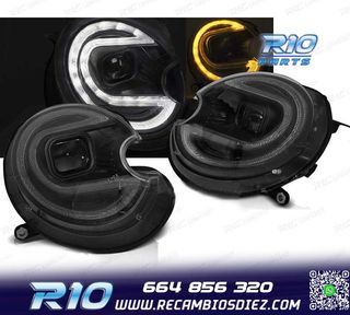 FAROS XENON MINI COOPER 06-14 LED NEGRO