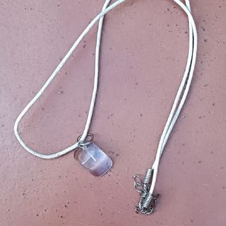 Conjunto Collares y Pulsera Cuarzo Natural