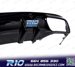 DIFUSOR MERCEDES CLASE C C205 COUPE 14-18 AMG PDC + COLAS ES