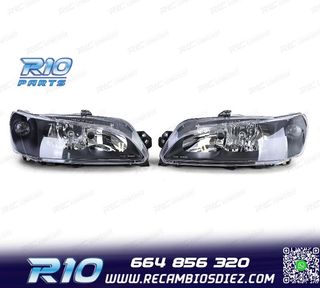 FAROS PEUGEOT 306 97- NEGRO
