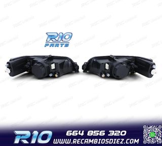FAROS PEUGEOT 306 97- NEGRO