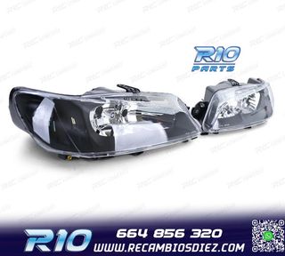 FAROS PEUGEOT 306 97- NEGRO