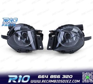 FAROS ANTINIEBLAS BMW E90 E91 05-08 NEGRO AHUMADO