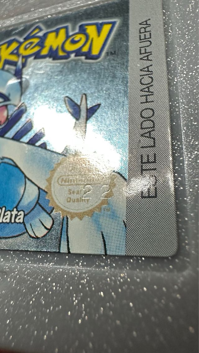 Pokemon Plata ORIGINAL GameBoy