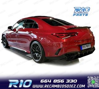 DIFUSOR MERCEDES CLA C118 19- AMG NEGRO BRILLO + COLAS ESCAP