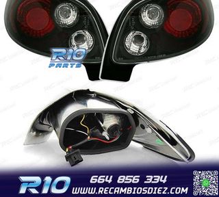 PILOTOS PARA PEUGEOT 206 CC 98-09 FONDO NEGRO
