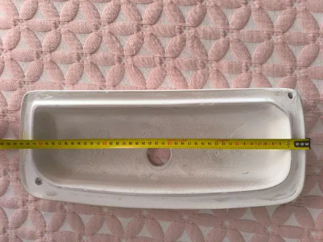 Tapa Cisternilla Gala Blanca Porcelana