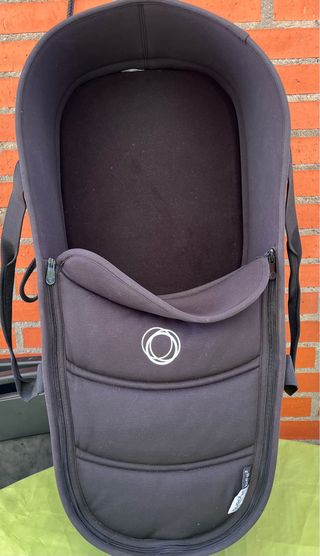 Capazo Bugaboo Bee 3 Negro y adaptadores