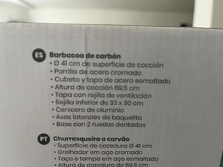 Barbacoa de carbón Livoo Ø41cm