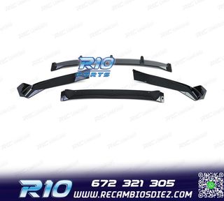 SPOILER LIP PARA BMW X5 F15 12-18 LOOK M PERFORMANCE NEGRO B