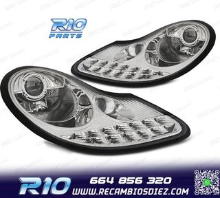 FAROS PORSCHE BOXSTER 96-04 NEW LED EDITION CROMO
