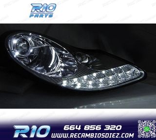 FAROS PORSCHE BOXSTER 96-04 NEW LED EDITION CROMO
