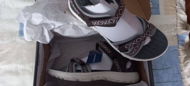 Sandalias trekking Bonino marrones y grises