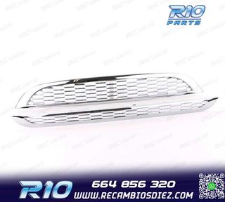 PARRILLA MINI COOPER R50 R53 01-06 S TYPE CROMADA