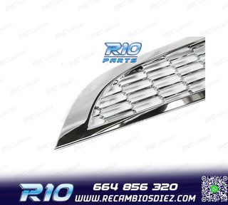 PARRILLA MINI COOPER R50 R53 01-06 S TYPE CROMADA