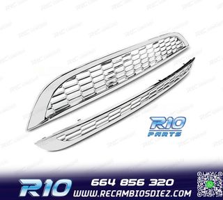 PARRILLA MINI COOPER R50 R53 01-06 S TYPE CROMADA
