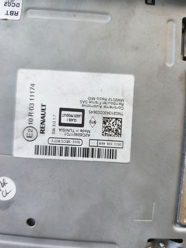 Radio CD renault Megane Scenic