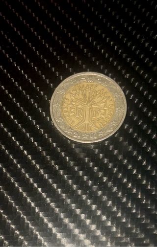 Moneda 2€ Francia Libertad, Igualdad, Fraternidad