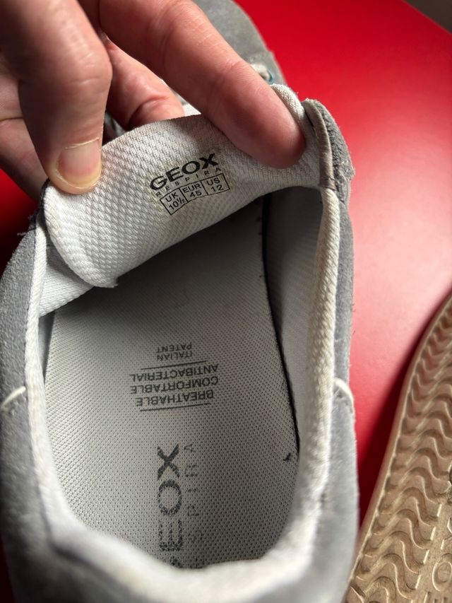 Geox Grigie Scarpe Uomo