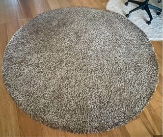 Alfombra IKEA ÅDUM 195 cm - Marrón Oscuro -redonda