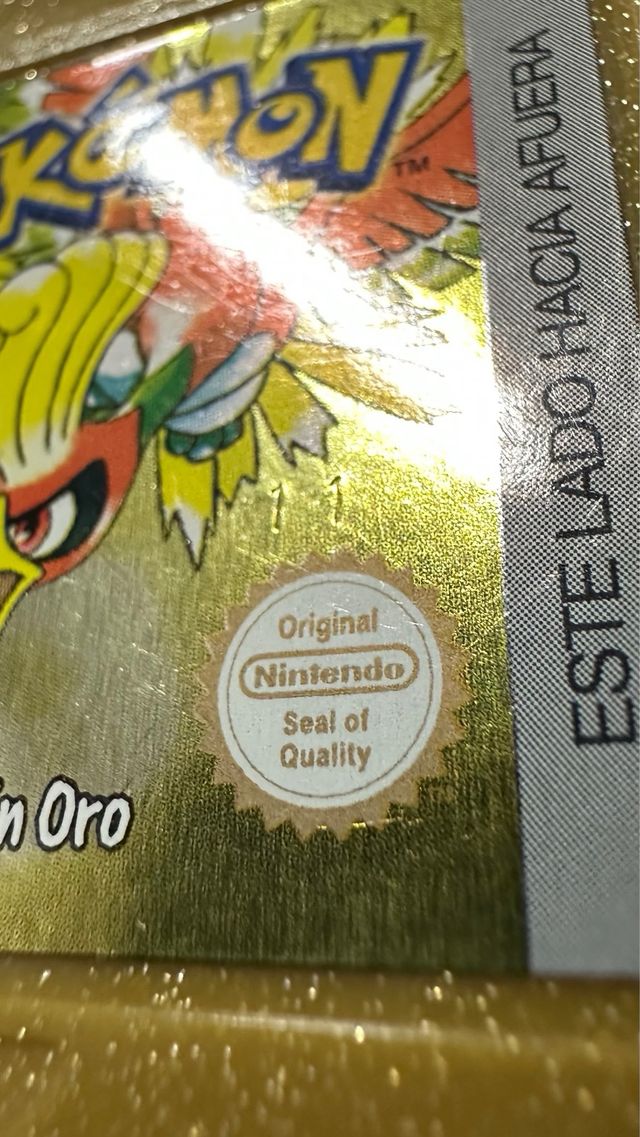 Pokemon Oro ORIGINAL GameBoy
