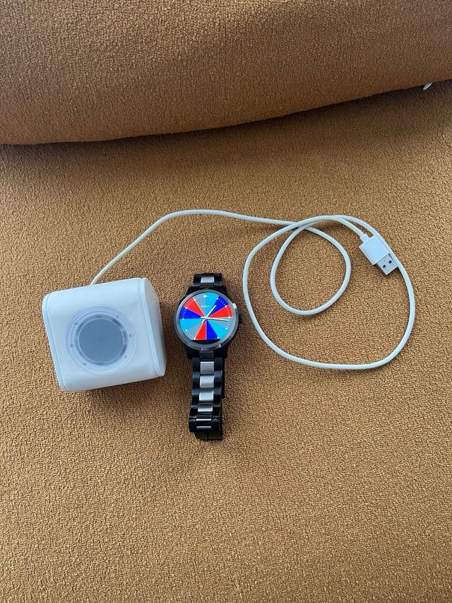 Reloj Fossil Negro Multicolor