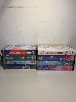 Lotto 8 VHS Disney Classici - Ottime Condizioni