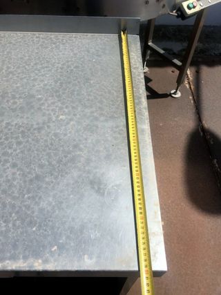 Mesa en Acero Inoxidable con 3 Cajones