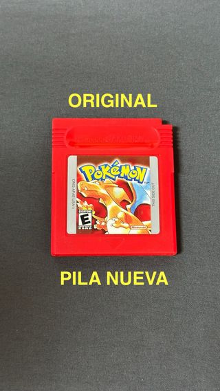 Pokemon Rojo USA Version Red ORIGINAL GameBoy