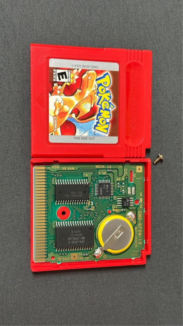 Pokemon Rojo USA Version Red ORIGINAL GameBoy