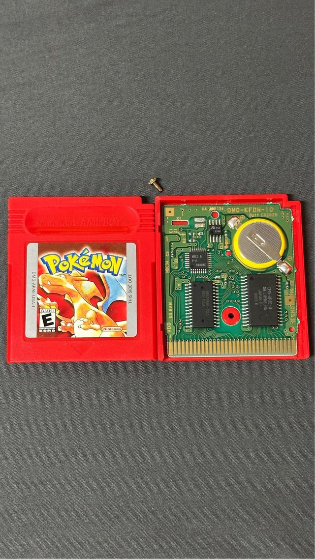 Pokemon Rojo USA Version Red ORIGINAL GameBoy
