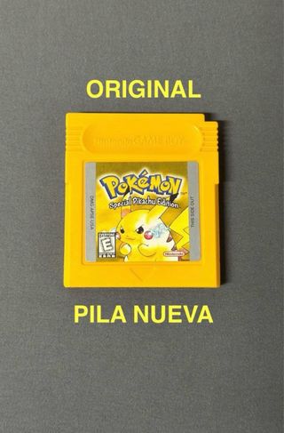 Pokemon Rojo y Amarillo USA Version GameBoy
