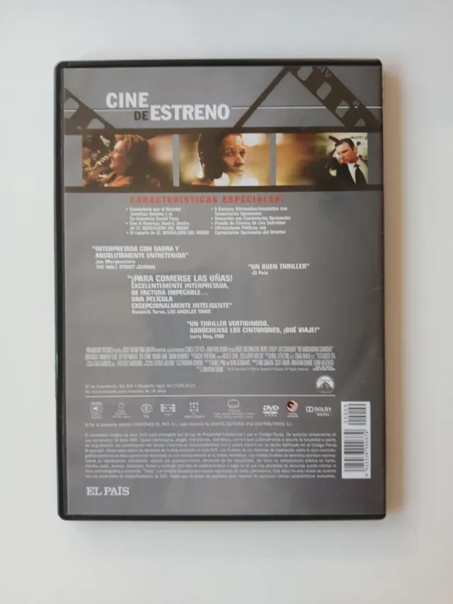  El Mensajero del Miedo
(The Manchurian candidate)