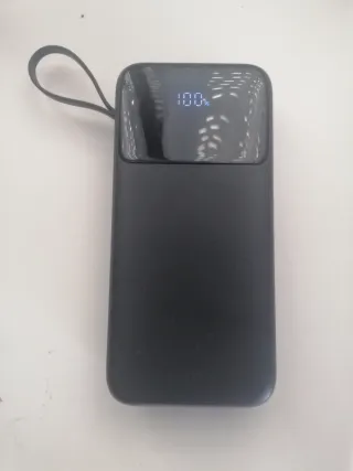 Powerbank 20000mAh Preta Nova Promoção
