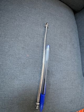 Pulsera Plata 925 Maciza 6mm Cola Ratón.