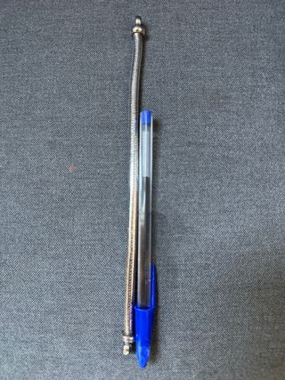 Pulsera Plata 925 Maciza 6mm Cola Ratón.